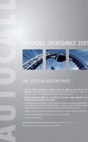 Autocall Croissance 2025