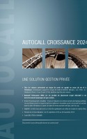 Autocall Croissance 2024