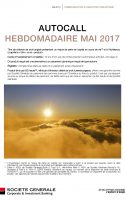 Autocall Hebdomadaire Mai 2017