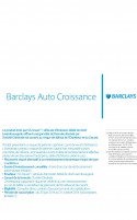 Barclays Auto Croissance